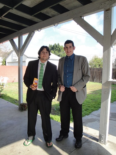 Austin & Sam - all dressed-up